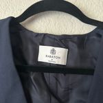 Babaton  Aritzia Deniro Button Up Crepe Vest Navy Size 8 Photo 7