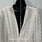 Love X Design Rina Long Sleeve Dotted Chiffon Lace Trim Dress Size Mediu… Size M Photo 9