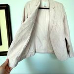 Joie  Mehira Linen Blazer Jacket, Dusty Mink Pink Size 2 Photo 7