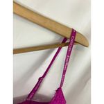 Bebe  Purple Lace Bra Size 36D Photo 3
