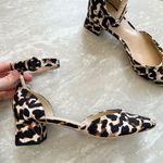 CAbi [] Kiki Ankle Strap Leopard Block Heels- 9M Photo 2