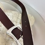 Anthropologie Statement Buckle Belt in Brown Size Small NWOT Photo 6