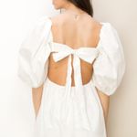 White Bow Dress Photo 6