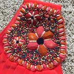 Shoshanna Alexis Embellished one shoulder Dress Sz 2 Photo 7