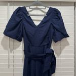 Lilly Pulitzer NEW  Kirabelle Navy Pineapple Pucker Short Sleeve Jumpsuit Sz XS 0 Photo 4