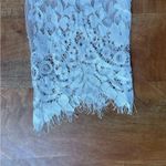 White Lace Long Sleeve Maxi Dress Peignoir Bridal Gown Boho Size Large Romanstii Photo 10