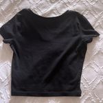 Wild Fable Black Cropped Tee Photo 1