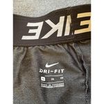 Nike Dri Fit Dry Training Shorts Gray Grey Womens Size Extra Large XL Elastic Photo 4
