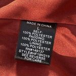 HYFVE  Women Copper Orange Bomber Side Zip Lined Cozy Puffer Jacket Sz L Photo 10