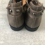 Corso Como  Buckle Studded Ankle Booties Gray Silver Shimmer Photo 5