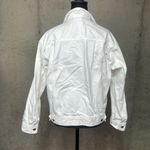 Everlane  Womens Size M  Essential White Denim Jean Jacket Modern Photo 3