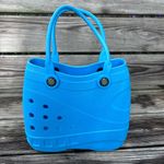 Optari womens sol waterproof beach pool vacation tote bag blue Photo 3