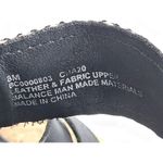 BOC Calissa Leather/Fabric Platform Sandal Black/White Tribal Strap Heel Size 8M Black Photo 7