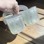 BARBIE Clear Glitter Women's Slide Sandals Sz 6 White Photo 6