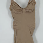 SKIMS Seamless Sculpting Mid Thigh Bodysuit Sienna Tan Kim Kardashian Large Photo 0