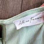 All in Favor  Light Green Backless Dress Photo 10