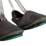 Tieks  Ballet Flats Pewter Silver Leather Size 9‎ Slip On Ballerina Style Shoes Photo 7