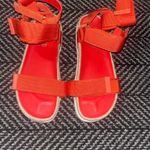 Anthropologie Silent D Women's Orange Sandals Size 8 Photo 8