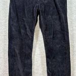 Levi's Women's Corduroy Pants 30x30 Black Casual Classic Photo 0