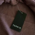 Torrid NTM: Super Soft Plush Fluted Mini Rose Mauve Dress NWT Size 1X Photo 14