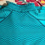 Avalanche  Teal Patterned Zip-Up Jacket Photo 3