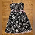 I.N. San Francisco . Spaghetti strap A-Line dress with crinoline hem line. Size 11 Photo 0