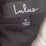 Lulus Lulu’s Black Long Mermaid Dress size S Photo 5