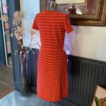 Boden Phoebe Orange Popsicle Tulip Print Cotton Dress w Pockets Photo 9