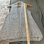 VKOO Crochet Cashmere Shrug Drape Vest. Size Petite. Photo 8