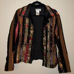 Coldwater Creek Festive Patterned Jacket Photo 0