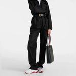 Christian Louboutin Nastroshark Canvas & Leather Shark Teeth Women Sneaker EU 37 Photo 8