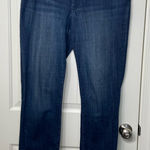 DKNY EUC‎  women’s medium dark wash denim stretch straight cut jeans size 16 Photo 0