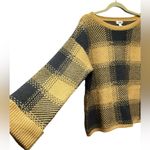 a.n.a  sweater. Mustard gold/grey. Size Large Photo 4