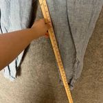 Athleta Woman Size 10 Blue Cabo 100% Linen Jogger Pants Photo 6