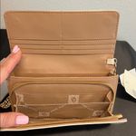 Anne Klein | Cream Clutch w/Gold Floral Accent ✨ Photo 10