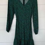 Ann Taylor Women’s 4 Green Black Emerald A Line Dress New Career Work Office Cor Photo 0