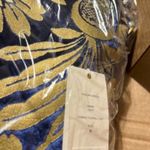 Tory Burch Thelma Floral Print Shift Dress Blue Dahlia size 6 Photo 9