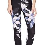 Calvin Klein  Purple Rain Printed High-Rise Fitness cropped Tights Leggings sz XS Photo 0