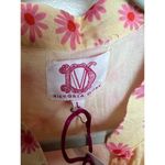 Victoria Dunn Floral Flounce Maxi Dress NWT Sz. L Pink Size L Photo 2