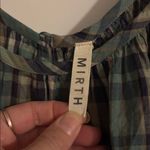 Mirth Plaid Maxi Dress Green Size XS Photo 2