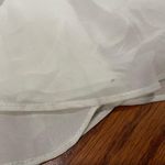 Mac Duggal 55272 White Ball Gown Size 8 FLAW Photo 7