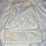 Brandy Melville White Lace Bralette Photo 1