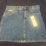 Calvin Klein  Denim Mini Skirt Photo 1