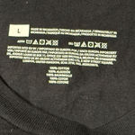 Black Graphic Tee Large Funny Quote Shirt L Photo 2