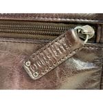 wilson's leather  Pelle Studio Brown Leather Messenger Bag Great Condition Photo 9