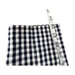 J. McLaughlin Georgina Ankle Pant Women 4 Blue White Gingham Check Stretch Preppy Photo 8