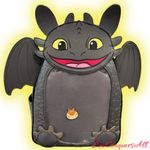 Her Universe DreamWorks How To Train Your Dragon Toothless Pin Collector Mini Backpack Photo 0