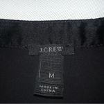 J.Crew Satin Tuxedo Bib French Cuffs Pullover Top Photo 2