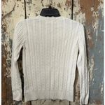 Lilly Pulitzer white cable knit sweater, size X-small Photo 1