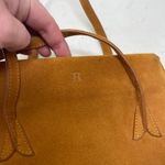 Rouje Le J Bag French Suede Leather Handbag in Brown Tan Photo 7